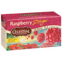 Celestial Seasonings Raspberry Zinger Herbal Tea, Caffeine Free, 20 Tea Bags Box