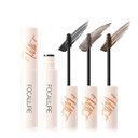 Focallure Waterproof Eyebrow Gel Brush + Curling Mascara 2 In 1 Long-Wear Eyebrow Makeup1