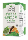 Good Earth Green Tea, Sweet And Spicy, Matcha Maker, 18 Count, Pack Of 6