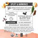 Numi Organic Orange Spice Tea, 100 Tea Bags, White Tea With Citrus & Spices, Brew 200 Cups, Low Caffeine (Packaging May Vary) Numi Organic Orange Spice Tea, 100 Tea Bags, White Tea With Citrus & Spices, Brew 200 Cups, Low Caffeine (Packaging May Vary)