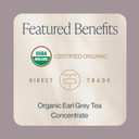 Rishi Tea London Fog Latte, Organic Black Tea Concentrate With Bergamot, Easy-To-Serve Hot Or Iced Earl Grey Tea Mix - 32 Fl Oz Carton, 8 Servings (Pack Of 12)