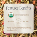 Rishi Tea Valerian Dream Herbal Tea | Usda Organic Direct Trade Sachet Tea Bags, Certified Kosher, Sleep Friendly, Caffeine Free Calming Botanical Blend With Valerian Root | 50 Count (Pack Of 1)