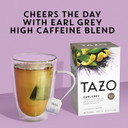 Tazo Tea Bags, Earl Grey, High Caffeine And Bold Flavor, 20 Tea Bags (Pack Of 6)