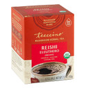 Teeccino Reishi Eleuthero Tea - French Roast - Organic Mushroom Adaptogenic Herbal Tea, 3X More Herbs Than Regular Tea Bags, Caffeine Free, Chicory Prebiotic - 10 Tea Bags