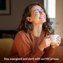 The Republic Of Tea Hicaf Toasted Coconut Black Tea, 50 Tea Bags, High-Caffeinated Gourmet Herbal Blend