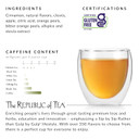 The Republic Of Tea - Mulled Apple Spice Herbal Tea Tin, 36 Tea Bags, Naturally Caffeine Free