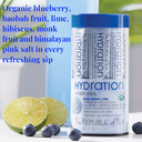 The Republic Of Tea Hydration Blue Berry Lime Single Sips, 14 Count