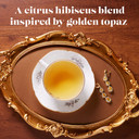 The Republic Of Tea - Young Lady Danbury Topaz Citrus Herbal Tea, 36 Tea Bags, Caffeine-Free Hibiscus Tea Inspired By Queen Charlotte: A Bridgerton Story