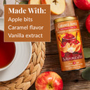 The Republic Of Tea  Limited-Edition Fall Apple Teas - Hot Apple Cider And Caramel Apple Herbal Tea Bundle  36 Count Tea Bags Each