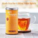 The Republic Of Tea Get Happy  No. 13 Lifting Your Spirits Tea, No Caffeine, 36 Tea Bags