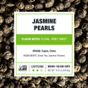 Tiesta Tea - Jasmine Pearls Green Tea | Single Origin Premium Jasmine Loose Leaf From China | 100% Pure Unblended Medium Caffeinated Tea | Hot Or Iced Tea & Up To 200 Cups - 16Oz Resealable Bulk Pouch