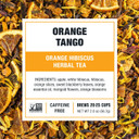 Tiesta Tea - Orange Tango | Orange Hibiscus Herbal Tea | Premium Loose Leaf Tea Blend | Non-Caffeinated Fruit Tea | Make Hot Or Iced & Up To 25 Cups | Made W/Natural Ingredients, 2Oz Resealable Pouch