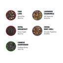 Tiesta Tea - Classic Loose Leaf Tea Gift Box | High To Non Caffeinated Tea Variety | Make Hot & Iced Tea | 5 Pouches Of Assorted Tea Blends W/English Breakfast, Green, Chai, Lavender & Herbal Tea