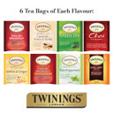 Twinings Tea Classics Collection Gift Box Sampler, 48 Tea Bags (Pack Of 1), Enjoy Hot Or Iced | Includes Black, Herbal, Green, & Chai Teas