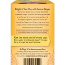 Yogi Tea Lemon Ginger Tea - 16 Tea Bags Per Pack (4 Packs) - Organic Ginger Root Tea To Support Healthy Digestion - Includes Lemongrass, Lemon Flavor, Licorice Root, Lemon Peel & More