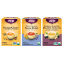 Yogi Tea Iced Tea Variety Pack - 16 Tea Bags Per Pack (3 Packs) - Organic Tea Sampler - Includes Mango Ginger Tea, Blackberry Apple Cider Digestive Awakening Tea & Honey Lavender Stress Relief Tea