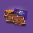 Ghirardelli Milk Chocolate Caramel Brownie Squares, 5.3 Oz Bag (6 Bags)