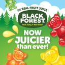 Black Forest Gummy, Bears, Fruit Flavor, Deliciously Juicy, Made With Real Fruit Juice, School Snacks, 22 Oz