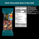 Kind Minis, Dark Chocolate Nuts & Sea Salt, Healthy Snacks, Gluten Free, Low Calorie Snacks, Low Sugar, 10 Count