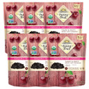 Sunny Fruit Soft Organic Dried Tart Cherries - 6 Bags (30 Individual Portion Packs) | Healthy, Convenient Snack Packs | Organic, Non-Gmo, Vegan, Halal, Kosher, No Preservatives