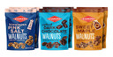 Diamond Of California Assorted Walnut Snack Packs, 2 4-Oz Himalayan Pink Salt Walnuts, 2 4-Oz Salted Dark Chocolate Walnuts, 2 4-Oz Sweet Maple Walnuts