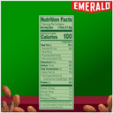 Emerald Nuts Dry Roasted Almonds 7Ct (12-Pack), 100-Calorie Individual Packs, Kosher Certified, Non-Gmo, Contains No Artificial Preservatives, Flavors Or Synthetic Colors