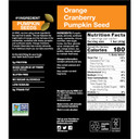 Kind Seeds Fruit & Nuts Snack Bar, Orange Cranberry | 5G Protein, High Fiber, Gluten Free Bars, 1.4 Oz, 12 Count