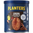 Planters Cocoa Peanuts, Sweet And Salty, Party Snack, Plant-Based Protein, Quick Snack For Adults, After School Snack, Bulk Nuts, Kosher, 6Oz Canister (8 Count)