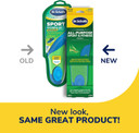 Dr. Schollã¢ÂS Sport Insoles // Superior Shock Absorption And Arch Support To Reduce Muscle Fatigue And Stress On Lower Body Joints (For Men'S 8-14, Also Available For Women'S 6-10)