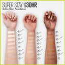 Maybelline Super Stay Full Coverage Liquid Foundation Active Wear Makeup, Up To 30Hr Wear, Transfer, Sweat & Water Resistant, Matte Finish, Warm Nude, 1 Count