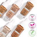 Wet N Wild Bare Focus Skin Tint, 5% Niacinamide Enriched, Buildable Sheer Lightweight Coverage, Natural Radiant Finish, Hyaluronic & Vitamin Hydration Boost, Cruelty-Free & Vegan - Peach Ivory