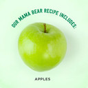 Amazon Brand - Mama Bear Organic Baby Food, Apples, Vegetarian, 3.98 Ounce (Pack Of 12) Tub