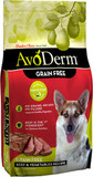 Avoderm Grain Free Beef And Vegetables Recipe Dry Dog Food, All Life Stages, 4Lb Bag