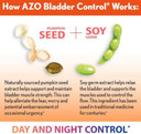 Azo Bladder Control With Go-Less Daily Supplement | Helps Reduce Occasional Urgency & Dual Protection | Urinary + Vaginal Support*| Prebiotic Plus Clinically Proven Women'S Probiotic
