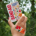 Band-Aid Brand Flexible Fabric Bandages, Wildflower, Assorted, 30 Ct