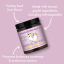 Bark & Whiskers Adrenal Support, For Dogs & Cats, 3.17 Oz. (90 G), 90 Scoops, Promotes Healthy Hormone And Cortisol Levels, Veterinarian Formulated, Non-Gmo, Dr. Mercola