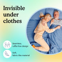 Because Premium Incontinence Boosters - Add Extra Absorbency To Adult Diapers - Super Absorbent, Soft, Contoured Fit - Unisex, 72 Packs, (8 Boxes In 1 Pallet)