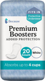 Because Premium Incontinence Boosters - Add Extra Absorbency To Adult Diapers - Super Absorbent, Soft, Contoured Fit - Unisex, 72 Packs, (8 Boxes In 1 Pallet)