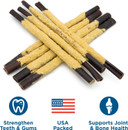 Best Bully Sticks All Natural Cheese Wrapped Beef Collagen Sticks - 12 Inch 12 Pack - Long Lasting Limited Ingredient Dog Chew - Supports Healthy Joints, Skin & Coat