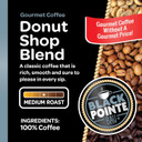 Black Pointe Bay Coffee Donut Shop Blend, Medium Roast, 80 Count, Single Serve Coffee Pods For Keurig K-Cup Brewers