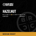 Black Rifle Coffee Company Hazelnut, Flavored Medium Roast Ground Coffee, 12 Oz Bag