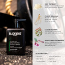 Blackwood For Men Active Man Daily Shampoo - Thickening & Clarifying Shampoo For Normal To Oily Hair Or Scalp - Fights Hair Loss - Natural Vegan Formula - Sulfate Free With Ginseng & Aloe Vera (7Oz)