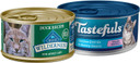 Blue Buffalo Tastefuls And Wildneress Cat Wet Food Variety Bundle, Chicken And Duck (Pack Of 48)