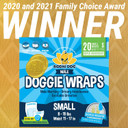 Bodhi Dog Disposable Male Dog Diapers | Super Absorbent Leak-Proof Fit | Premium Adjustable Male Dog Pee Wraps With Moisture Control & Wetness Indicator | 20 Count Small Size