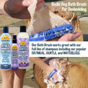 Bodhi Dog Grooming Shampoo Brush + Stainless Steel Comb Bundle