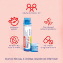 Boiron Hemcalm On The Go For Hemorrhoid Relief Of Pain, Itching, Swelling Or Discomfort - 2 Count (160 Pellets)