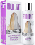 Bold Uniq Purple Shampoo & Boldplex 3 Bond Repair Hair Treatment Bundle - Revitalizes Bleached, Damaged Hair. Eliminates Brassy Yellow Tones. Paraben & Sulfate-Free, Vegan & Cruelty-Free