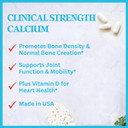 Bone Health Max - Advanced Calcium & Magnesium Supplement With Vitamin D3, Bromelain & Ipriflavone - 90 Tablets For Stronger Bones & Joint Support