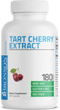 Bronson Tart Cherry Extract 2500 Mg Vegetarian Capsules With Antioxidants And Flavonoids Non-Gmo, 180 Count