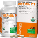 Bronson Vitamin D3 10,000 Iu (1 Year Supply) For Immune Support + Bronson Zinc Triple Play 30 Mg Triple Coverage Immune Support